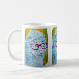 Caneca De Café "Ver através (2)"