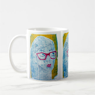 Caneca De Café "Ver através (2)"