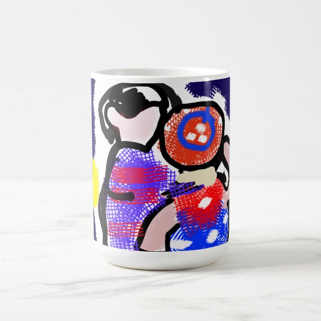 Caneca De Café Ver fogo de artifício (Centro)