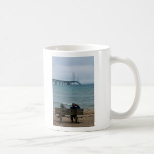 Caneca De Café Ver ponte Mackinac