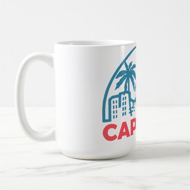 Caneca De Café Verão cape cod- massachusetts  (Esquerda)