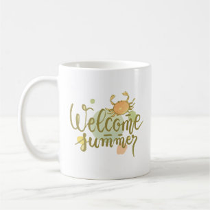 Caneca De Café verão de boas-vindas