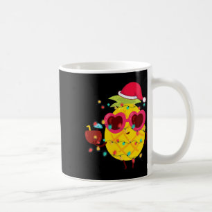 Caneca De Café Verão Havaiano Tropical Natal Abacaxi Natal
