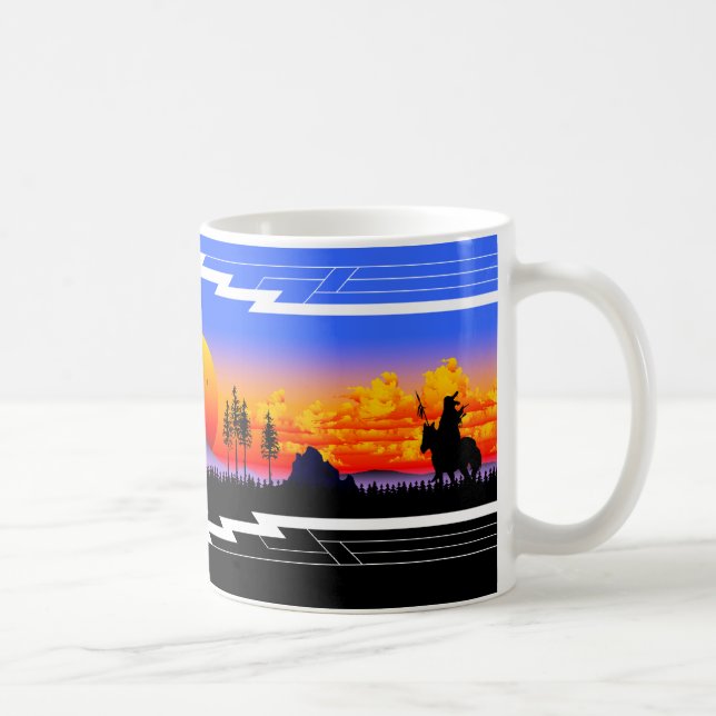 Caneca De Café Verão indiano (Direita)