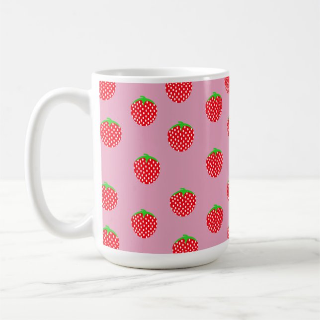 Caneca De Café Verão Maravilhoso de Frutas (Esquerda)