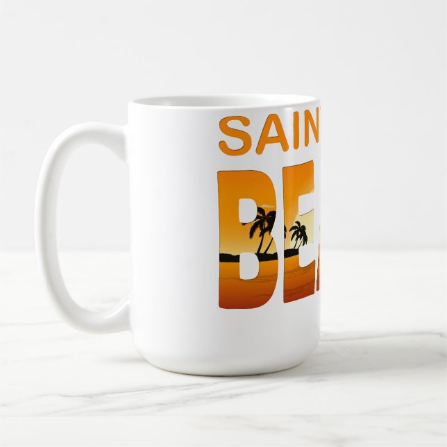 Caneca De Café Verão saint pete- flórida  (Esquerda)