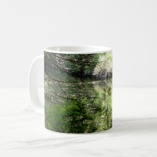 Caneca De Café Verão tardio em Walden Pond
