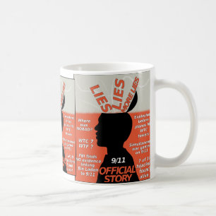 Caneca De Café Verdade do 911 História Oficial Mentiras