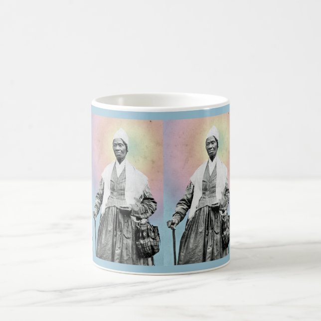 Caneca De Café Verdade do Sojourner - arco-íris (Centro)
