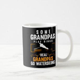 Caneca De Café Verdadeiros Avós Vão Descendo Água Homens Descendo