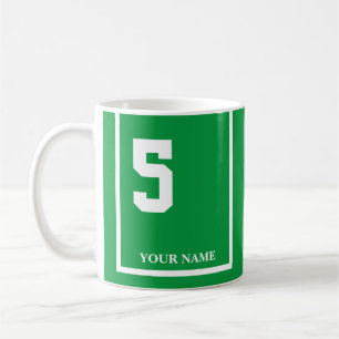 Caneca De Café Verde com Cavalo Branco 5 Seletor Personalizado