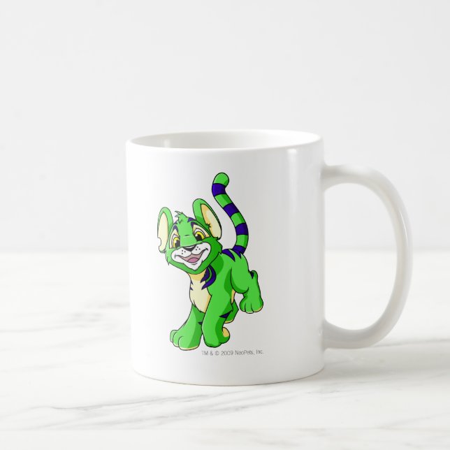 Caneca De Café Verde de Kougra (Direita)