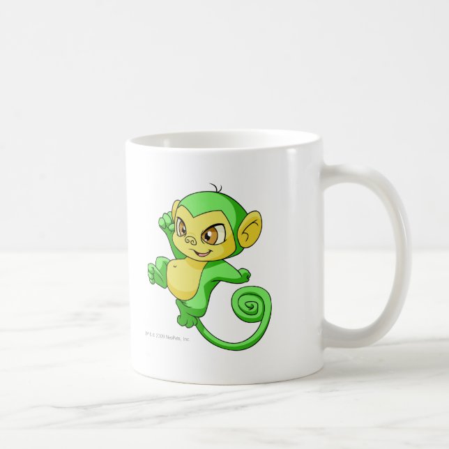 Caneca De Café Verde de Mynci (Direita)