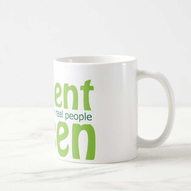 Caneca De Café Verde de Soylent (Direita)