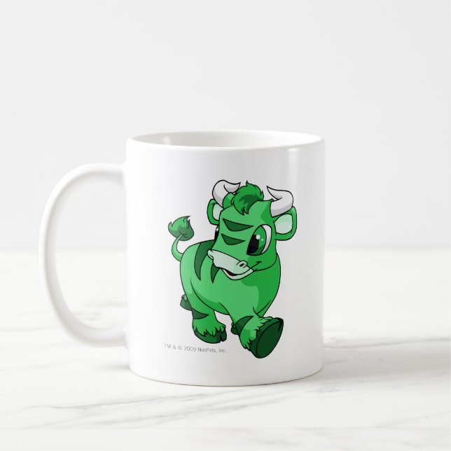Caneca De Café Verde dos Kau (Esquerda)