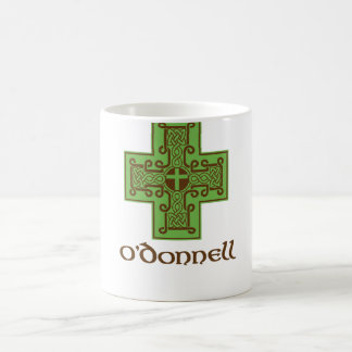 Caneca De Café Verde e Brown do logotipo de O'Donnell