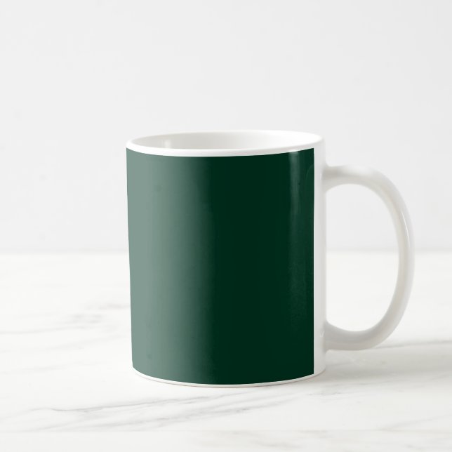 Caneca De Café Verde Escuro (Direita)