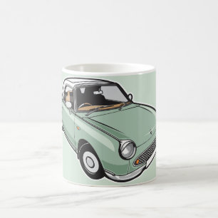 Caneca De Café Verde esmeralda de Nissan Figaro
