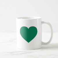 Caneca de café verde-Kelly