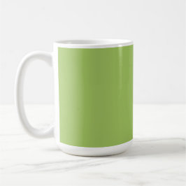 Caneca De Café Verde primavera, Verde Claro Claro, Verde Leve Sól