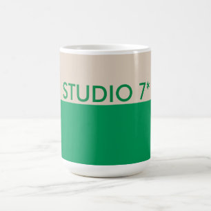 Caneca De Café Verde - Série Natural