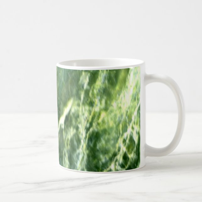 Caneca De Café Verde Verde Alpi Marble (Direita)