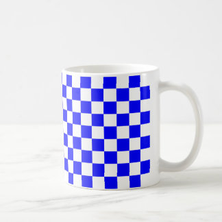 Caneca De Café Verificadores azuis