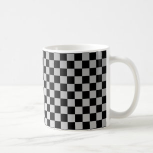 Caneca De Café Verificar Aço Escovado