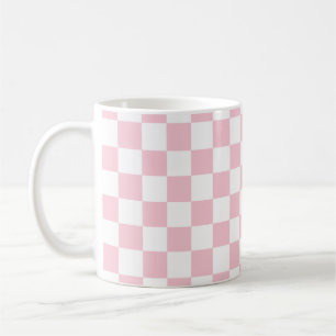 Caneca De Café Verifique O Padrão Da Placa De Verificação, Ros