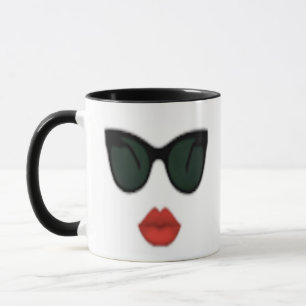 Caneca de café vermelha do chefe do bordo da