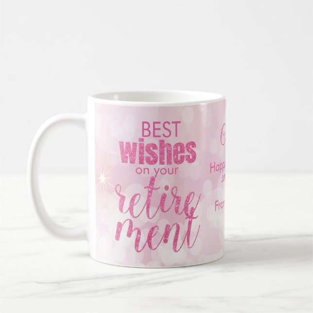 Caneca De Café Vermelhidão Cinzenta Cor-de-rosa (Esquerda)
