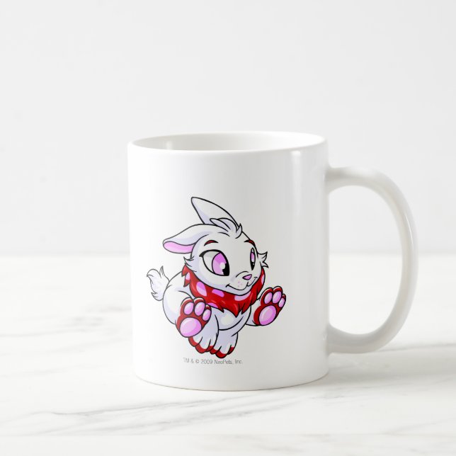 Caneca De Café Vermelho de Cybunny (Direita)