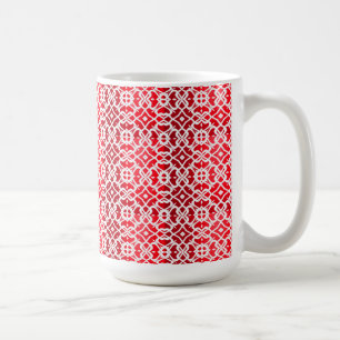 Caneca De Café Vermelho Extra Elegante