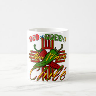 Caneca De Café Vermelho ou verde?