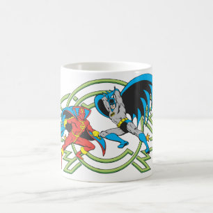 Caneca De Café Vermelho Tornado + Batman