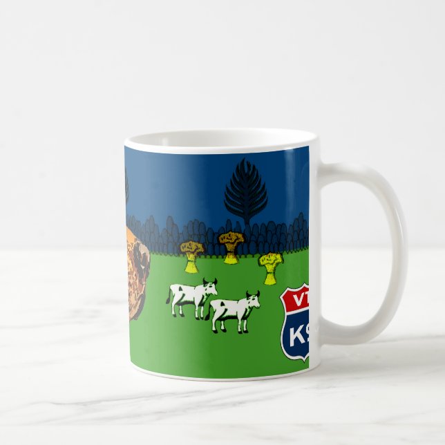 Caneca De Café Vermont Labrador (Direita)