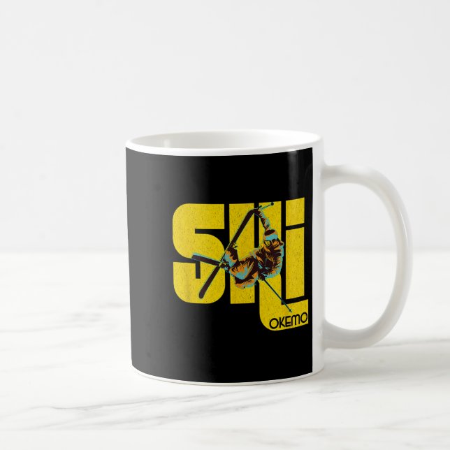 Caneca De Café Vermont Okemo Mountain Ski (Direita)