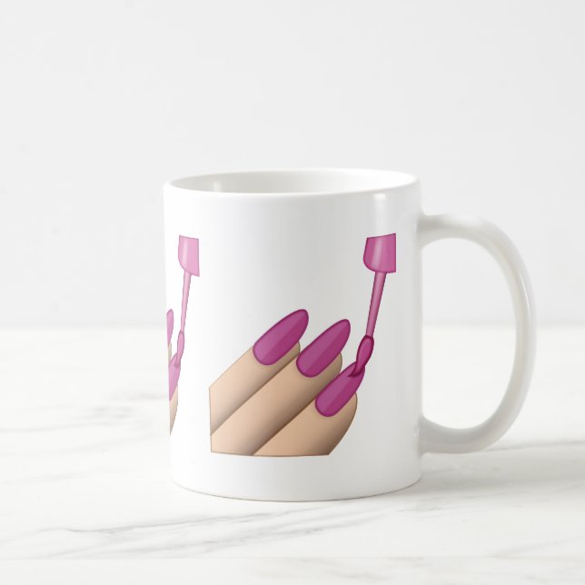 Caneca De Café Verniz para as unhas Emoji (Direita)