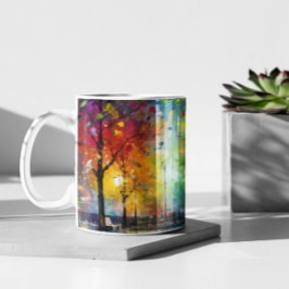 Caneca De Café Versão quadrada de Paris 4