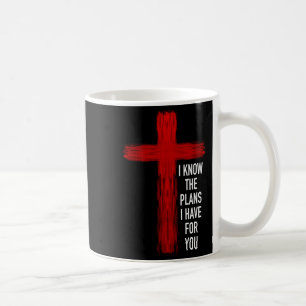 Caneca De Café Versículo da Bíblia da Cruz de Jesus Camisola Cris