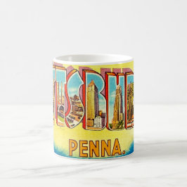 Caneca De Café Very Vintage Pittsburgh Greeting 