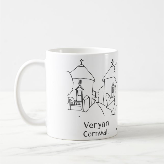 Caneca De Café Veryan Roundhouses Mug (Esquerda)