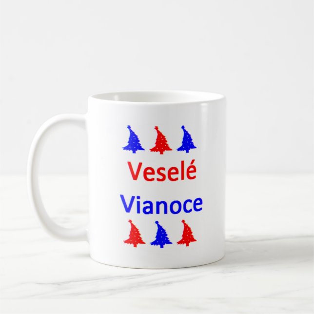 caneca de café vesele vianoce (Esquerda)