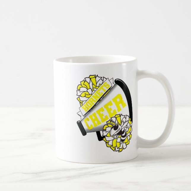 Caneca De Café Vespas Cheer Espírito de Torcida de Cheerleading d (Direita)