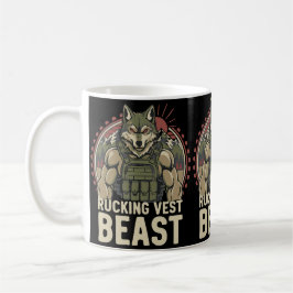 Caneca De Café Vestia de Rucking Fera