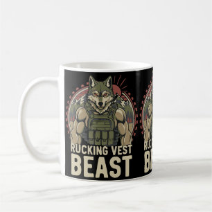 Caneca De Café Vestia de Rucking Fera