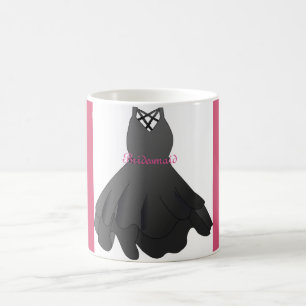 Caneca De Café Vestido de Casamento do Partido Bridal Bridesmaid 