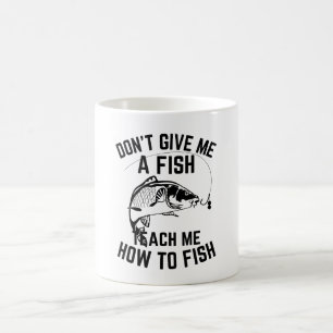 Caneca De Café Vestido no café e na pesca - Caneca Perfeita para