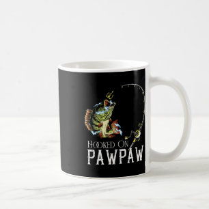 Caneca De Café Vestido Por Ser Pawpaw Engraçado Pescar