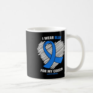 Caneca De Café Vestir Azul Para A Consciência Da Minha Prima Alop